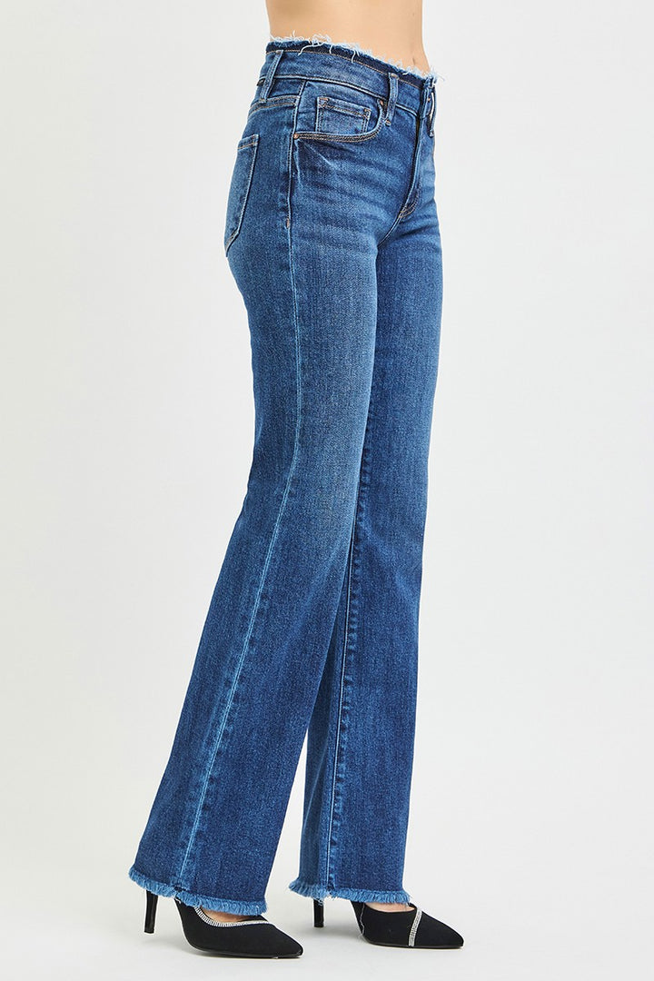 Risen Mid Rise Bootcut Jeans