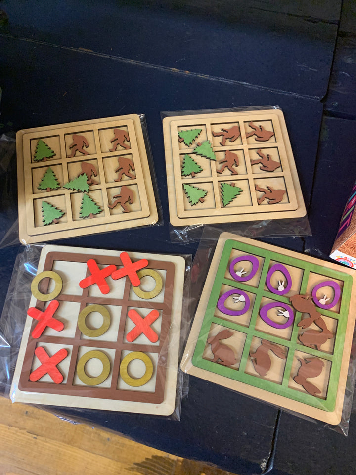 Wood Tic Tac Toe