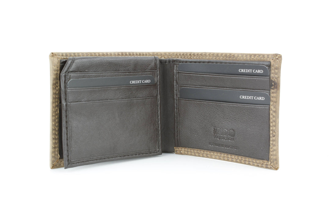 Men’s Bi-Fold Wallet with Praying Cowboy Emboss ABMWVT 02