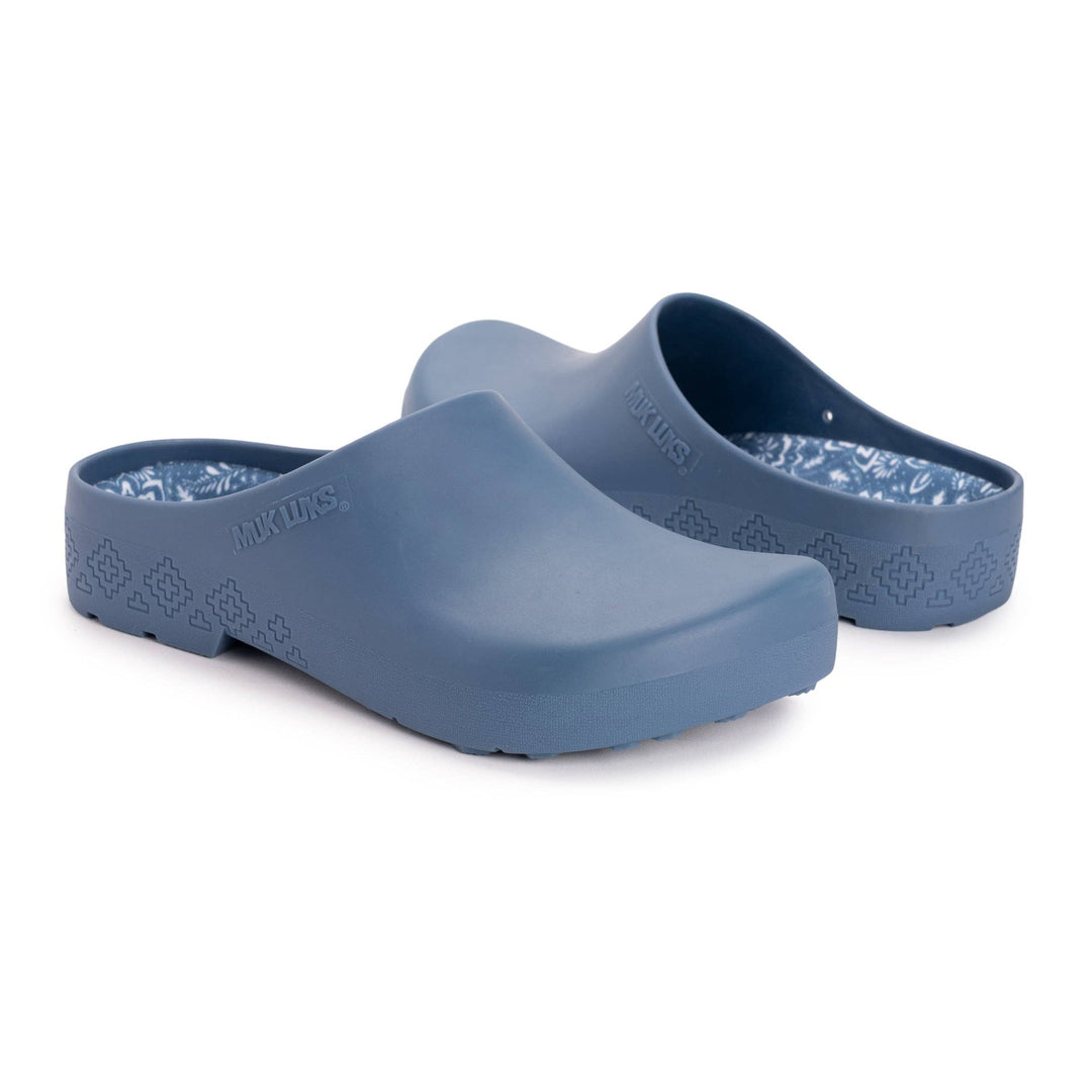 MUK LUKS Women's Spring Garden Clog and Bonus Glove Set