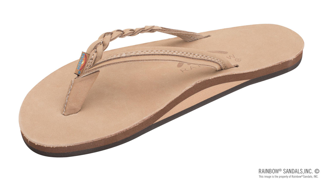 SIERRA Rainbow Flirty Braided Flip Flop