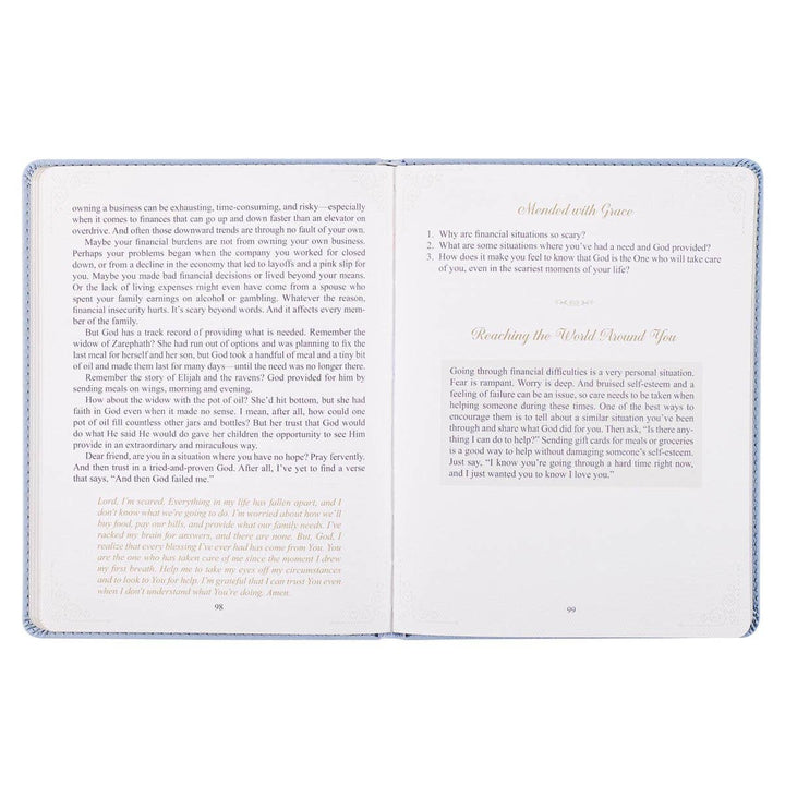 Devotional Hope that Endures Faux leather