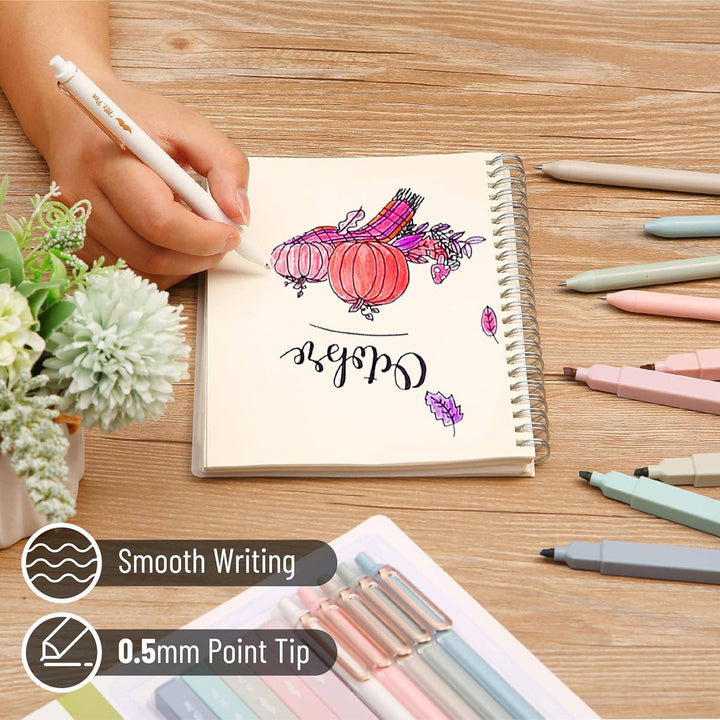 Mr. Pen Aesthetic Highlighters & Gel Pens Set