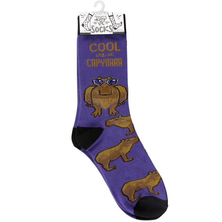 Cool As A Capybara Socks