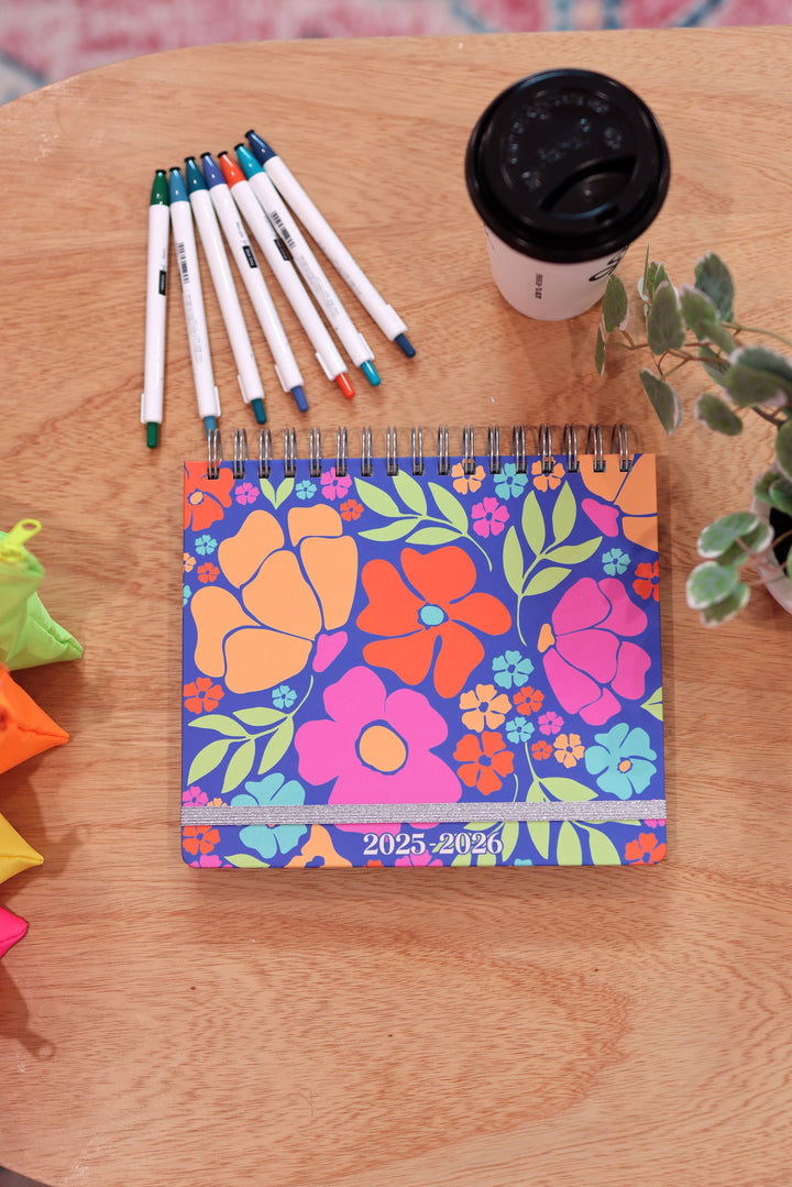 17 Month Planner- Pop of Floral 