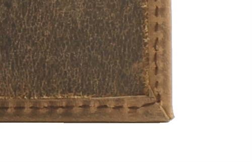 RFID Hunter Leather Bi-fold Wallet W/Inner Card Flap