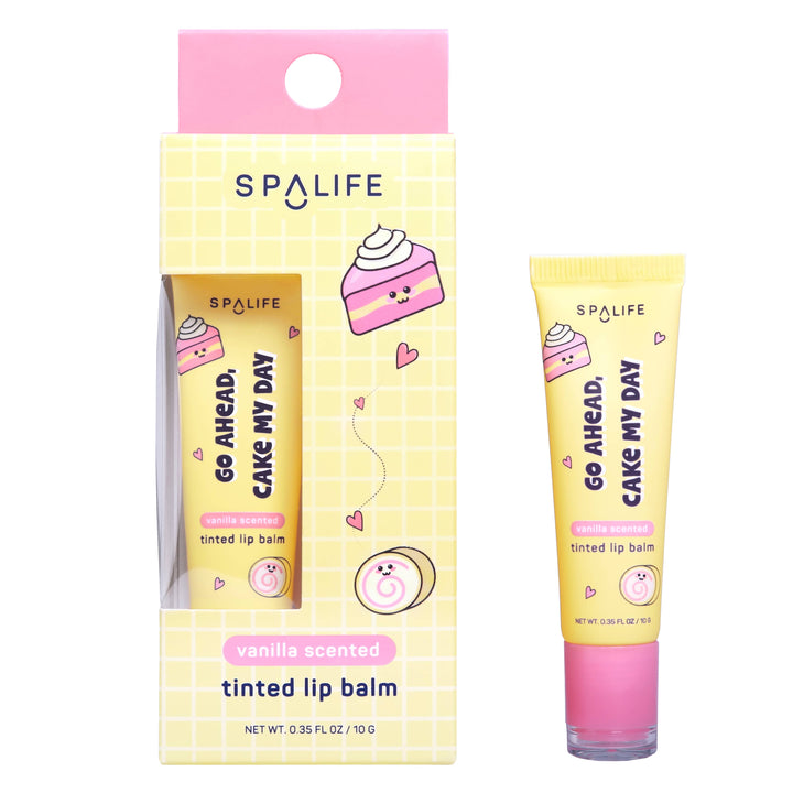 Go Ahead, Cake My Day Tinted Lip Balm (Vanilla Scented)