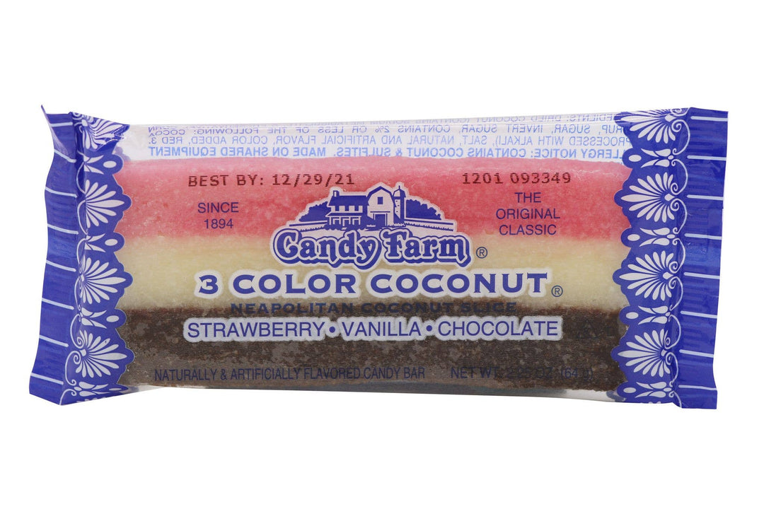 Coconut Slices Candy, 24ct