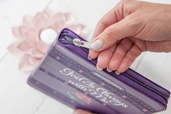 God Is Always With Me (Zippered Devotional)