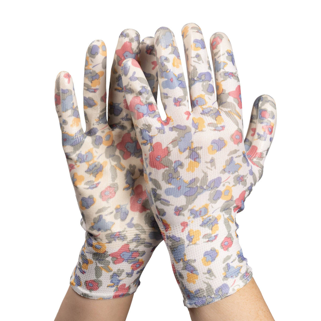 MUK LUKS Women's Spring Garden Clog and Bonus Glove Set