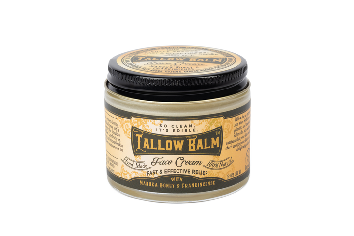 Tallow Face Cream with Manuka Honey & Castor Oil