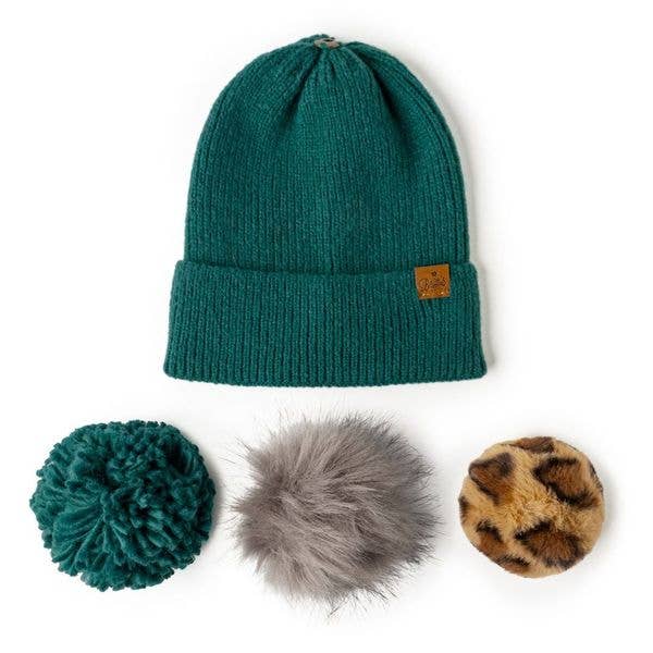 Britt's Knits Snap To It Mix & Match Pom Hat Assortment