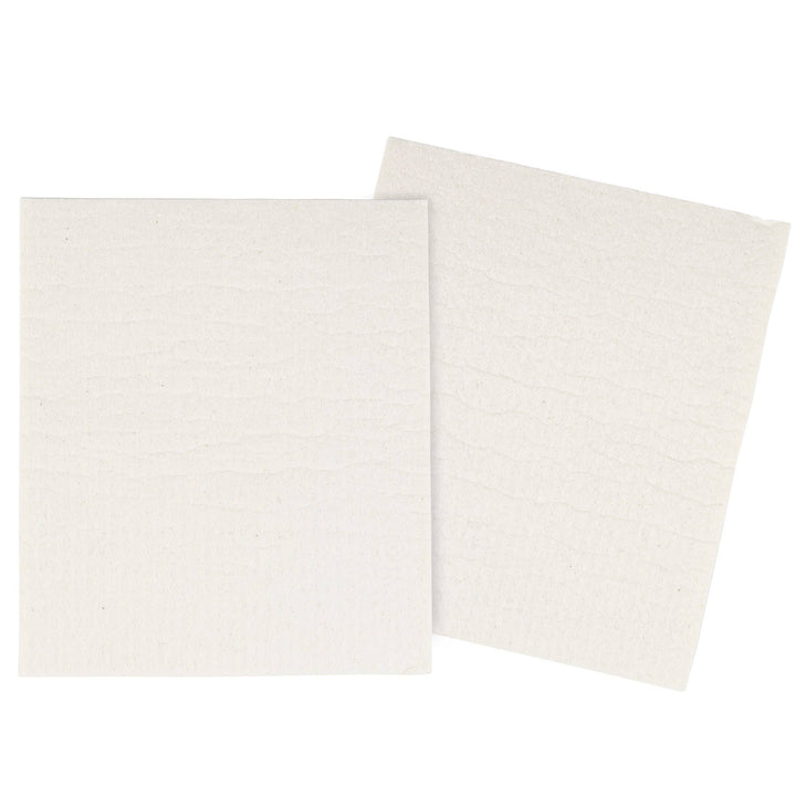 White Bunny Swedish Dishcloth Set