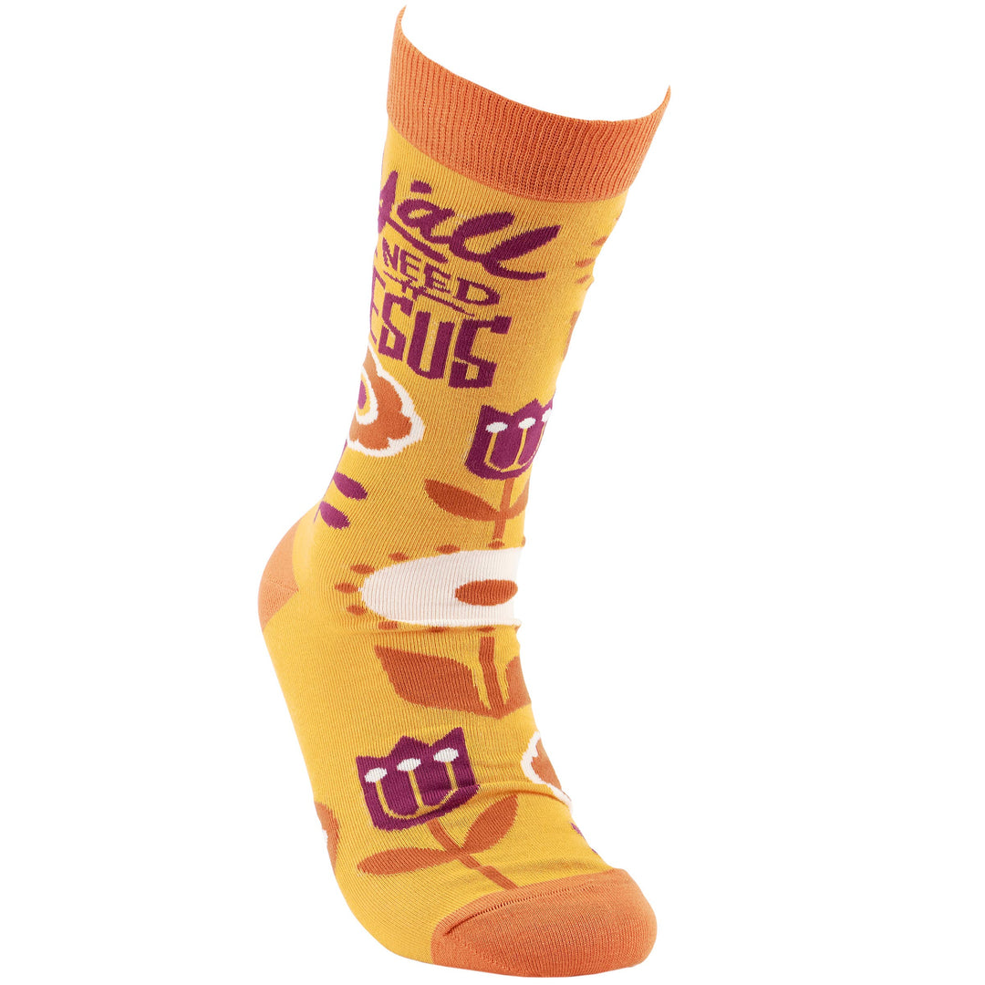 Y'all Need Jesus Socks