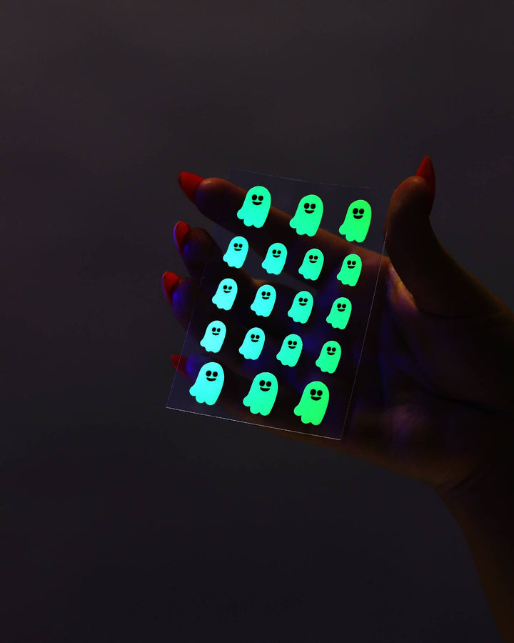 Glow in the Dark Ghosts Halloween Pimple Patches