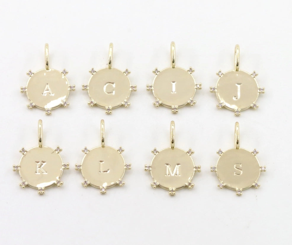 Harper Initial Charm