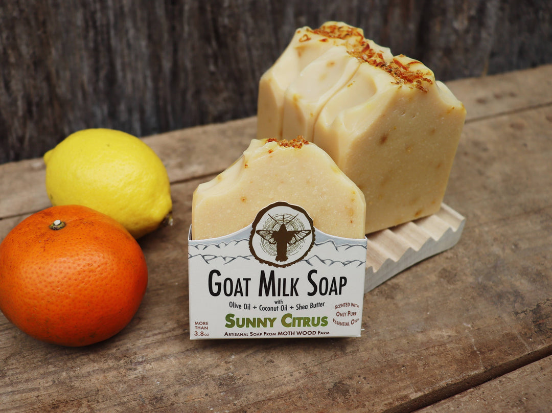 Sunny Citrus Goat Milk Soap