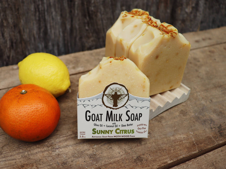 Sunny Citrus Goat Milk Soap