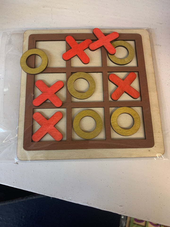 Wood Tic Tac Toe