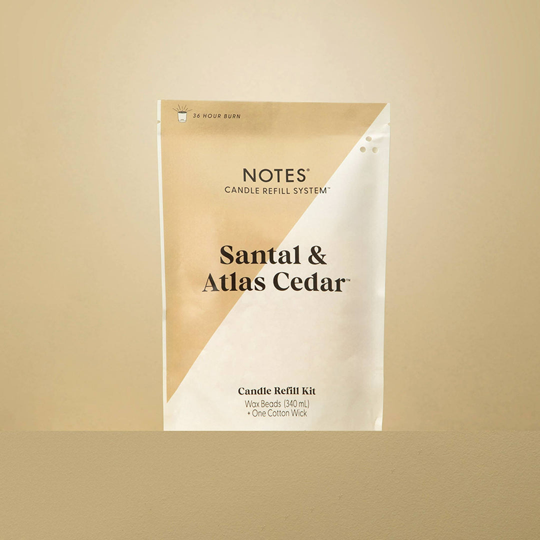 Santal & Atlas Cedar | NOTES | Candle Refill