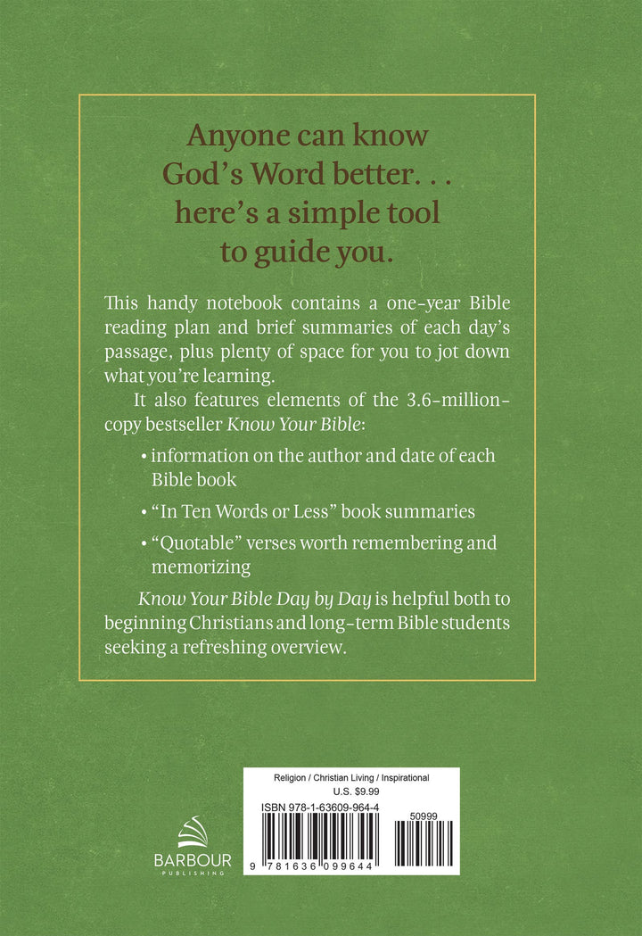 Know Your Bible Day by Day