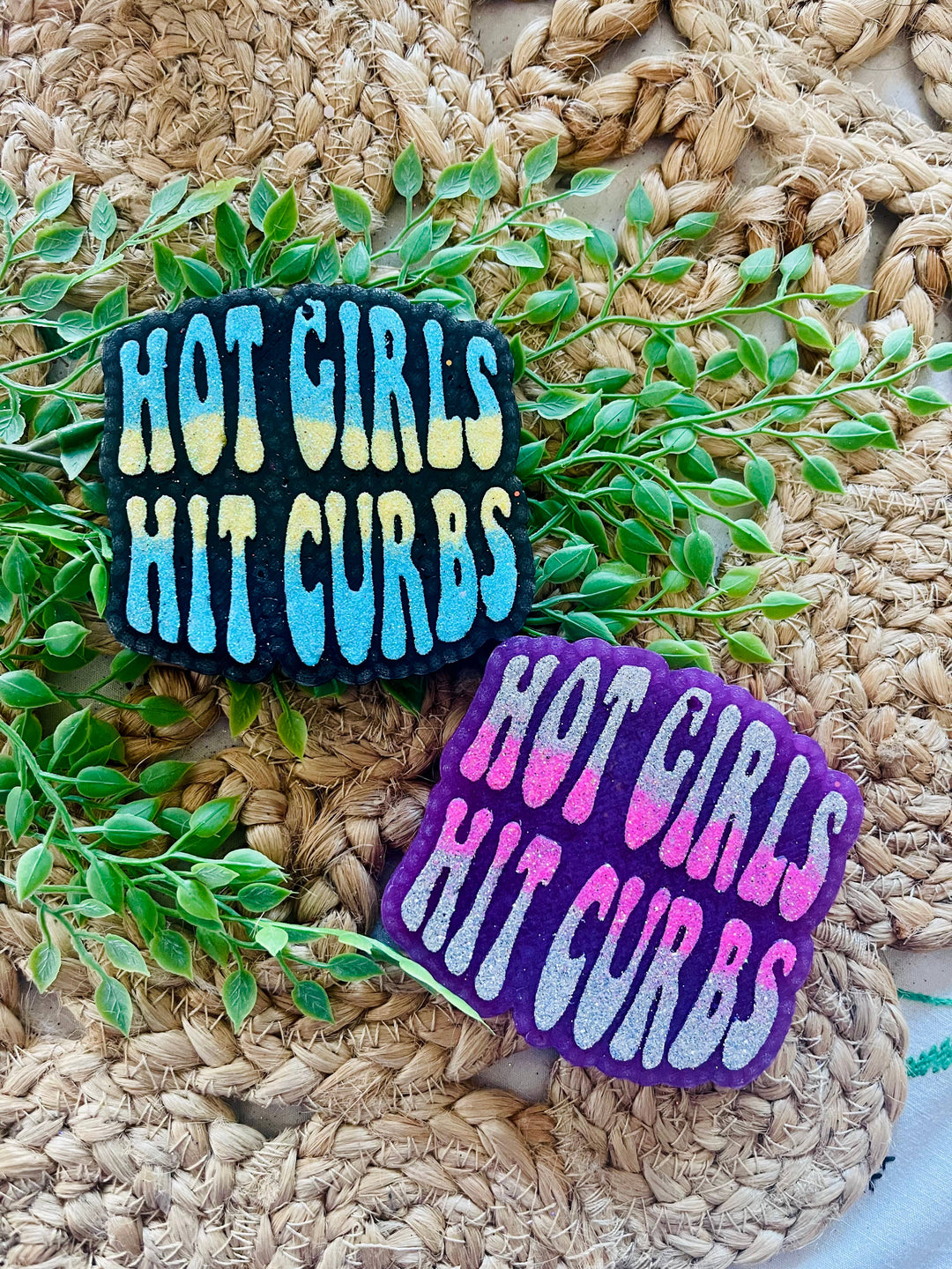 Hot Girls Hit Curbs Car Freshie