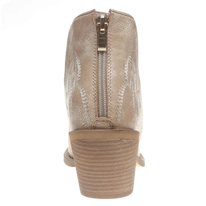 Taupe Blaize Western Bootie