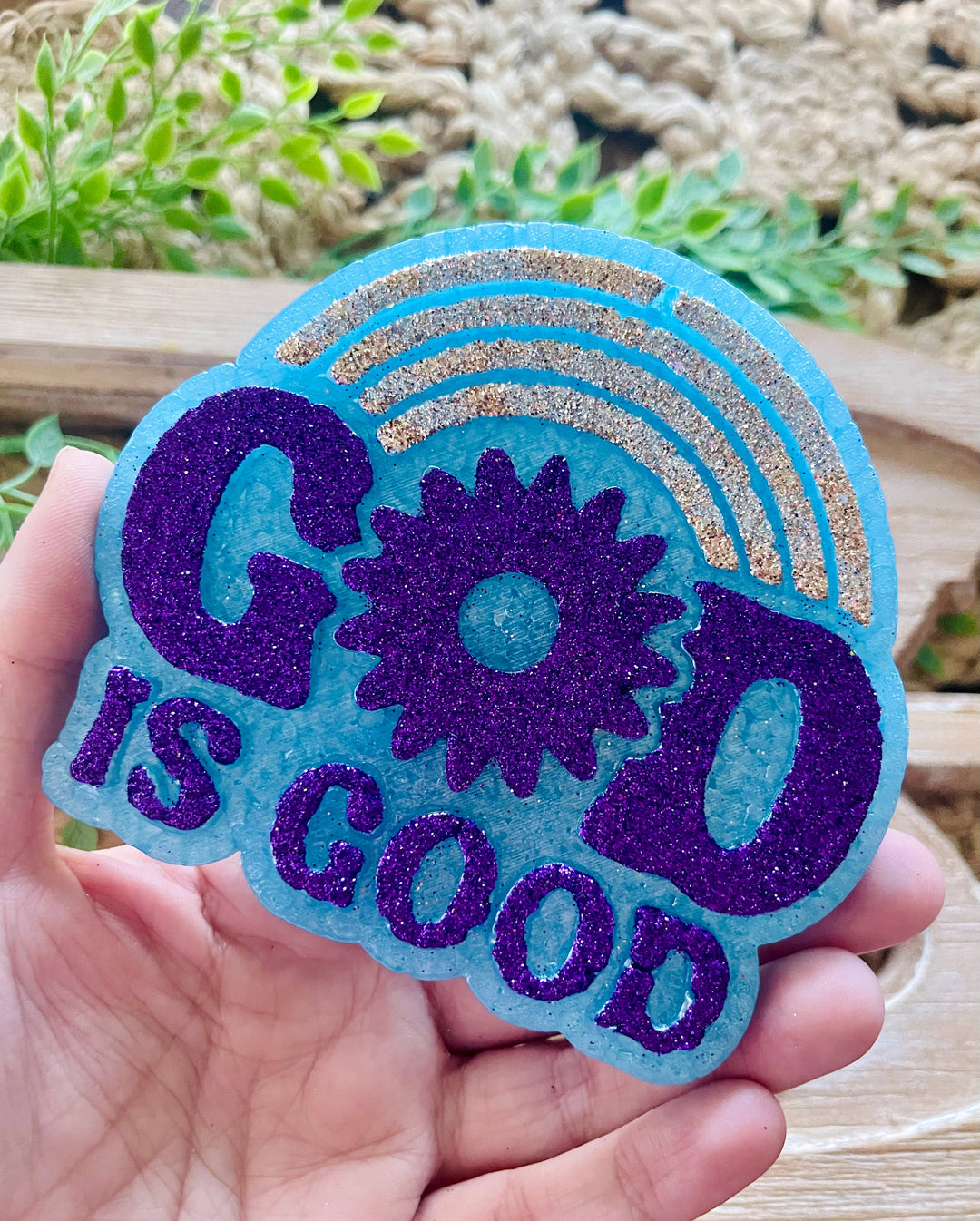 God is Good Car Freshie