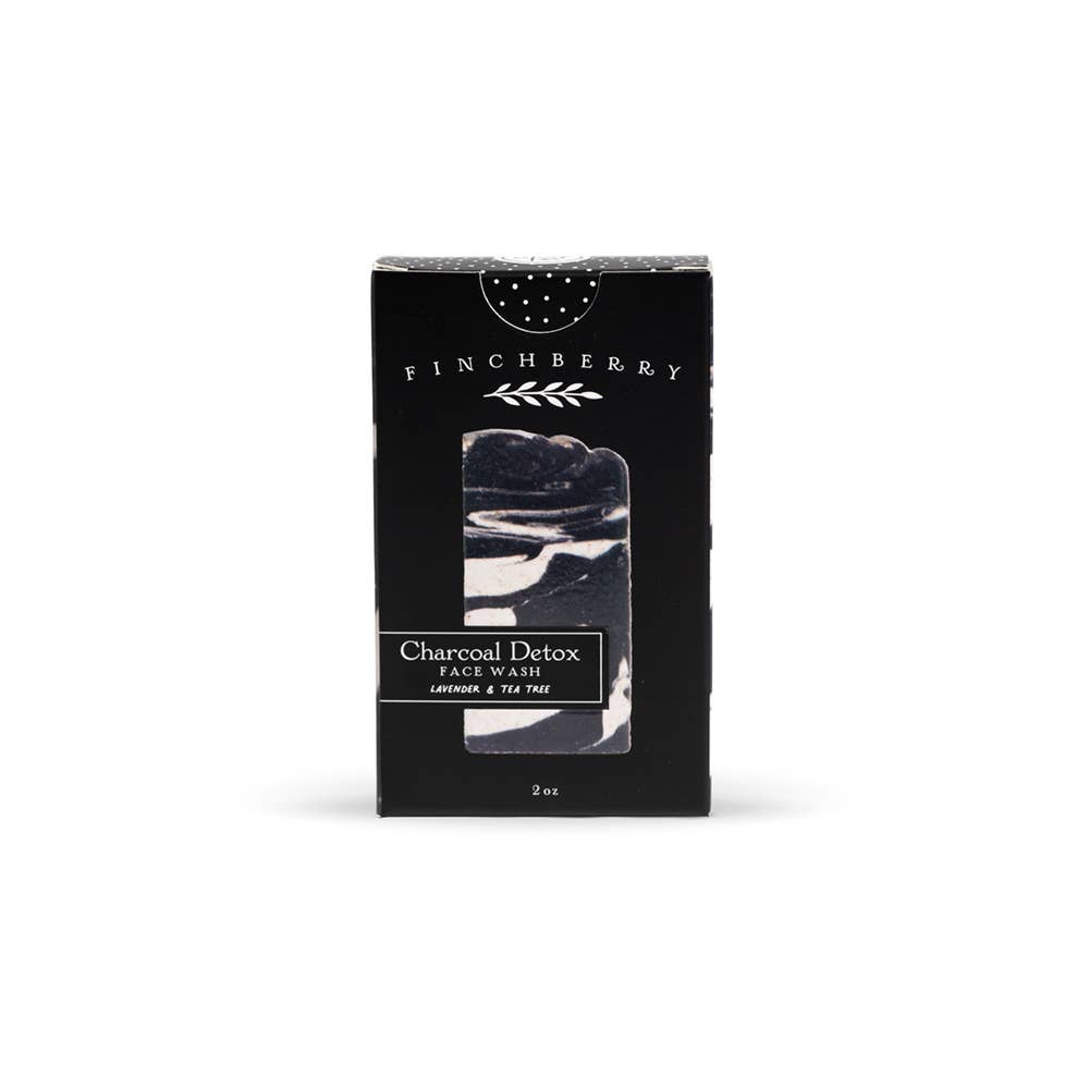 Charcoal Detox Purifying Exfoliating  Facial Wash Bar