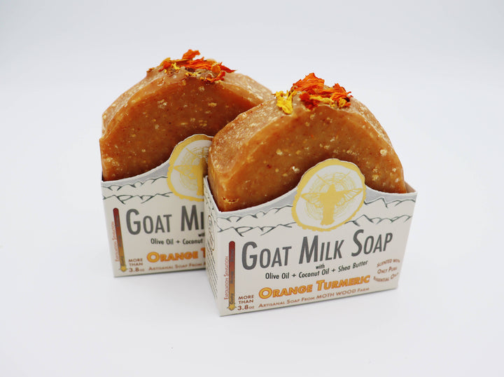 Orange Turmeric Goat Milk Soap