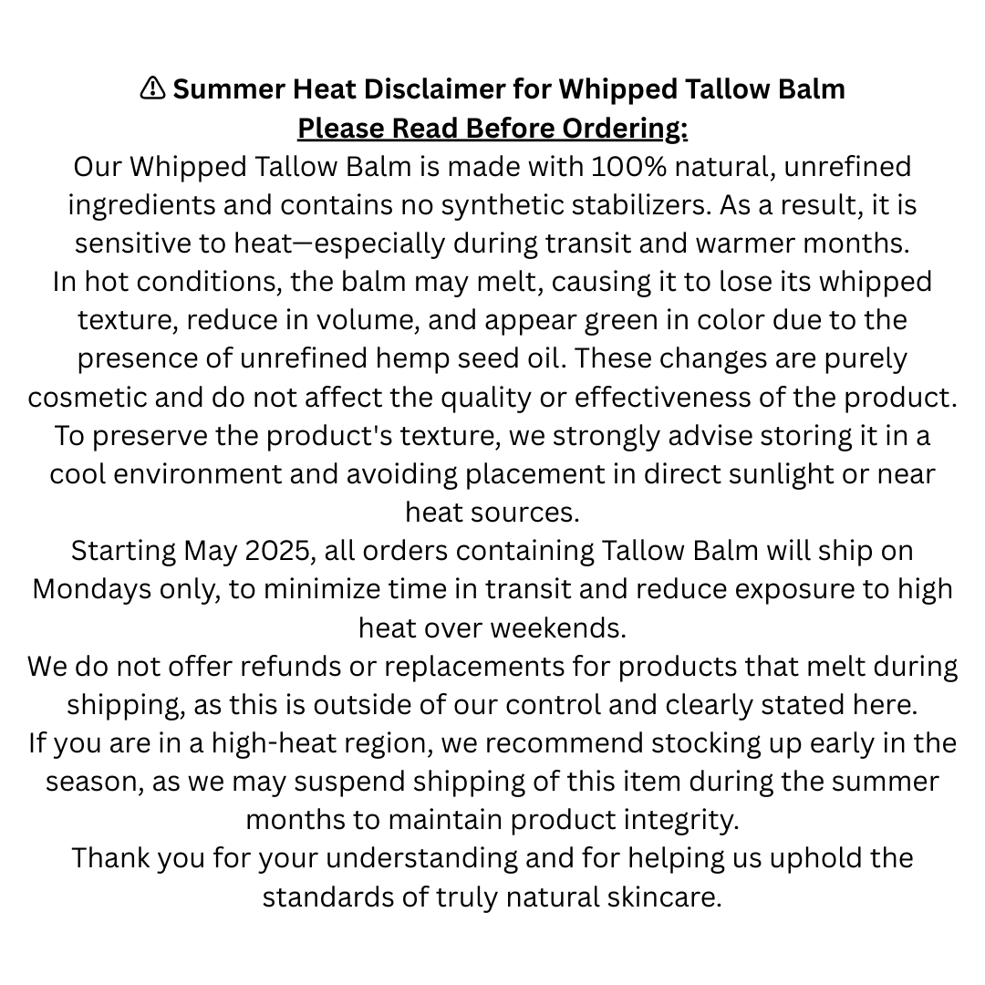 Tallow Balm - Whipped