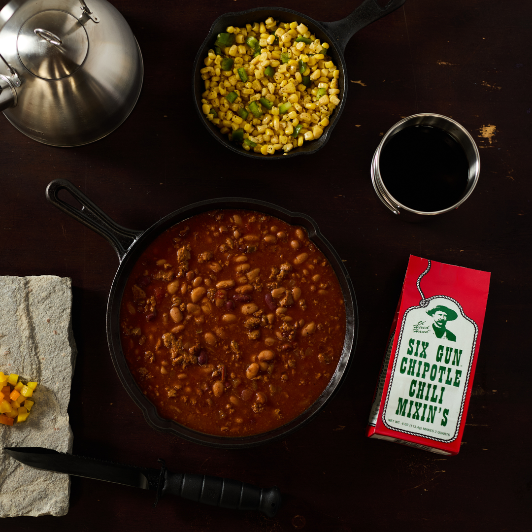 Six Gun Chipotle Chili Mixin’s – Smoky Texas Chili Seasoning