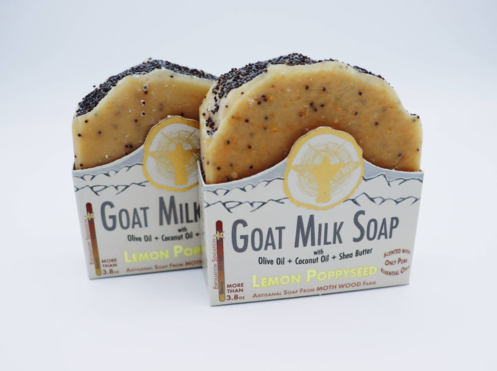 Lemon Poppyseed Goat Milk Soap