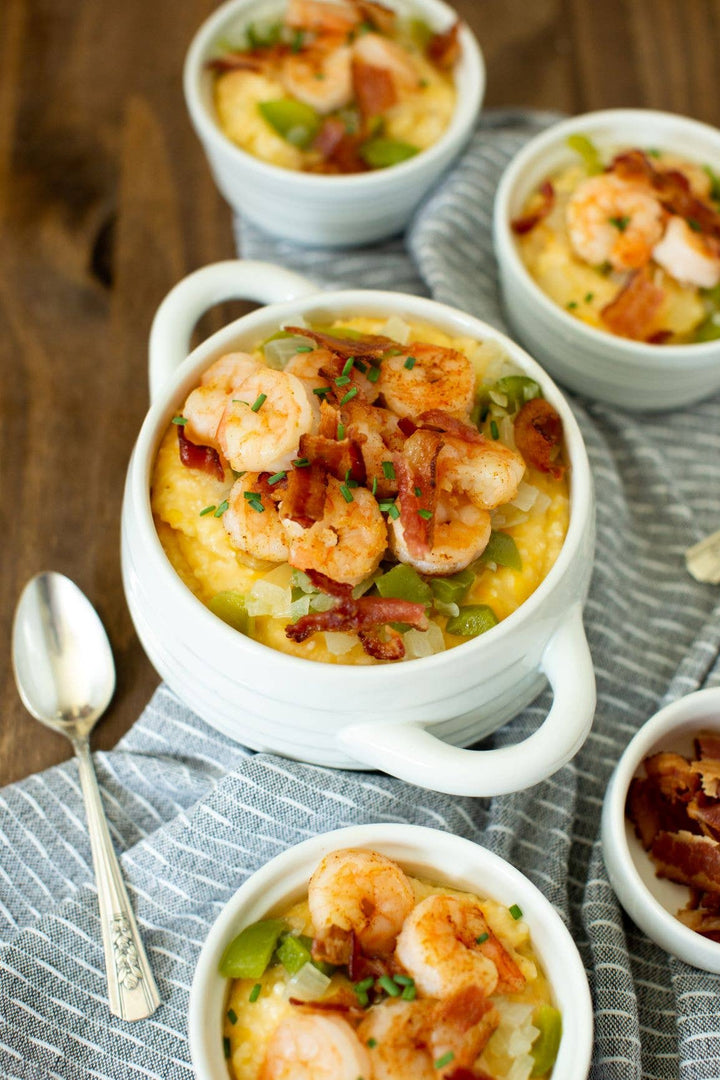 Stone Ground White Grits, 1lb