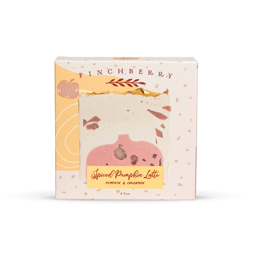 Spiced Pumpkin Latte Handmade Boxed Soap Fall 2025