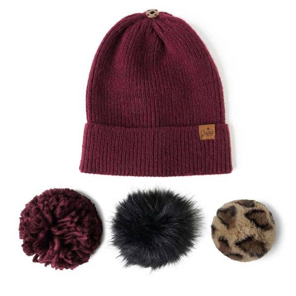 Britt's Knits Snap To It Mix & Match Pom Hat Assortment