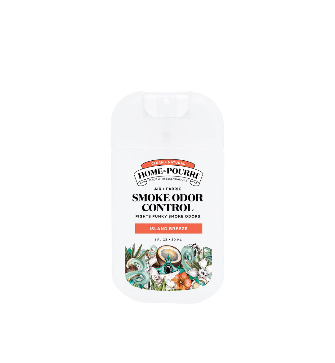 ~Pourri Smoke Odor Control 1oz in Pouch ~ Island Breeze