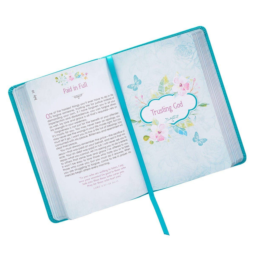 Devotional He Whispers Your Name Faux Leather