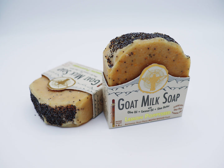 Lemon Poppyseed Goat Milk Soap