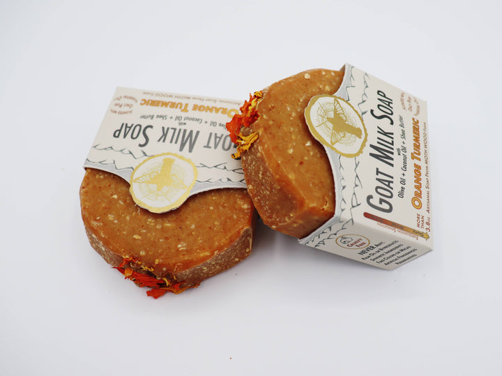 Orange Turmeric Goat Milk Soap