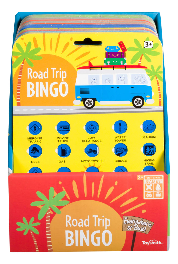 On the Way Games Road Trip Bingo, Travel Game