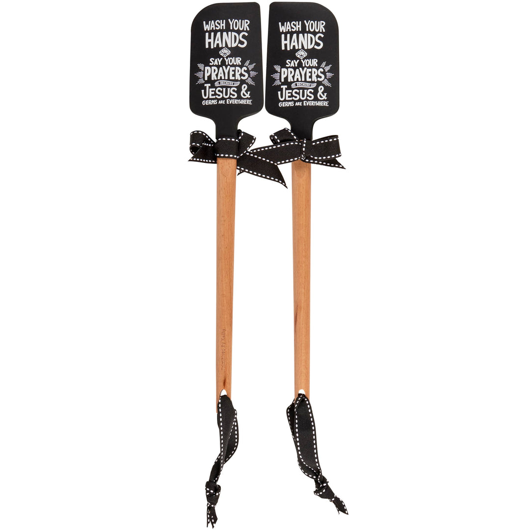 Jesus & Germs Spatula