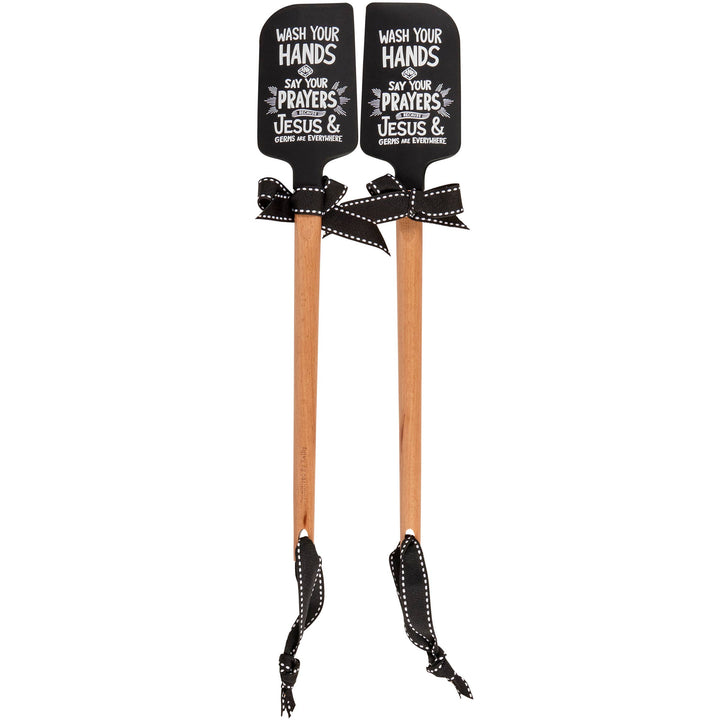 Jesus & Germs Spatula