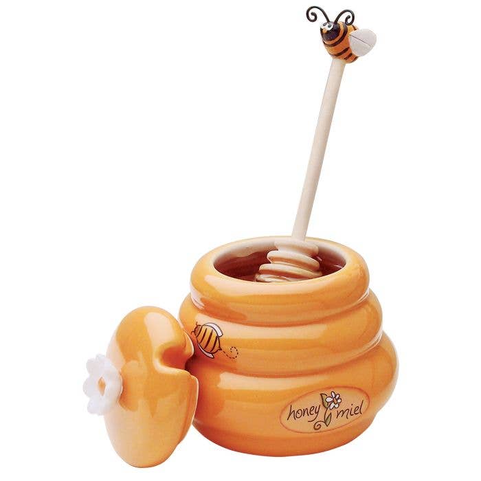 Joie Honey Jar And Dipper Set