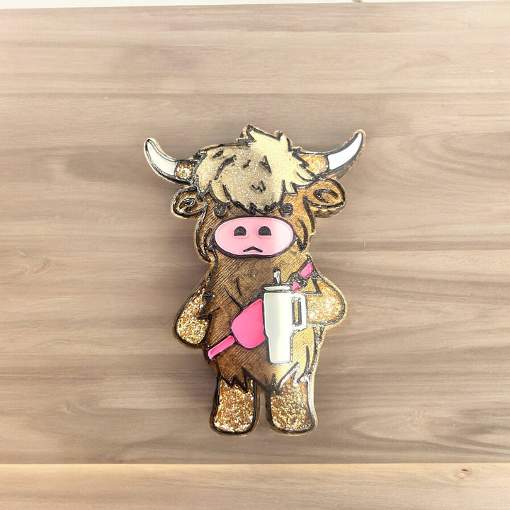 Bougie Cow Car Freshie