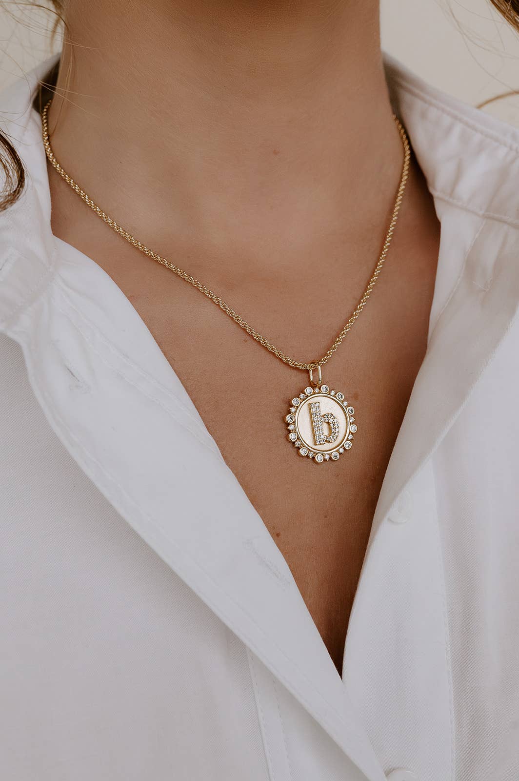 Skinny Rope Chain Necklace | Threader Charm Necklace 