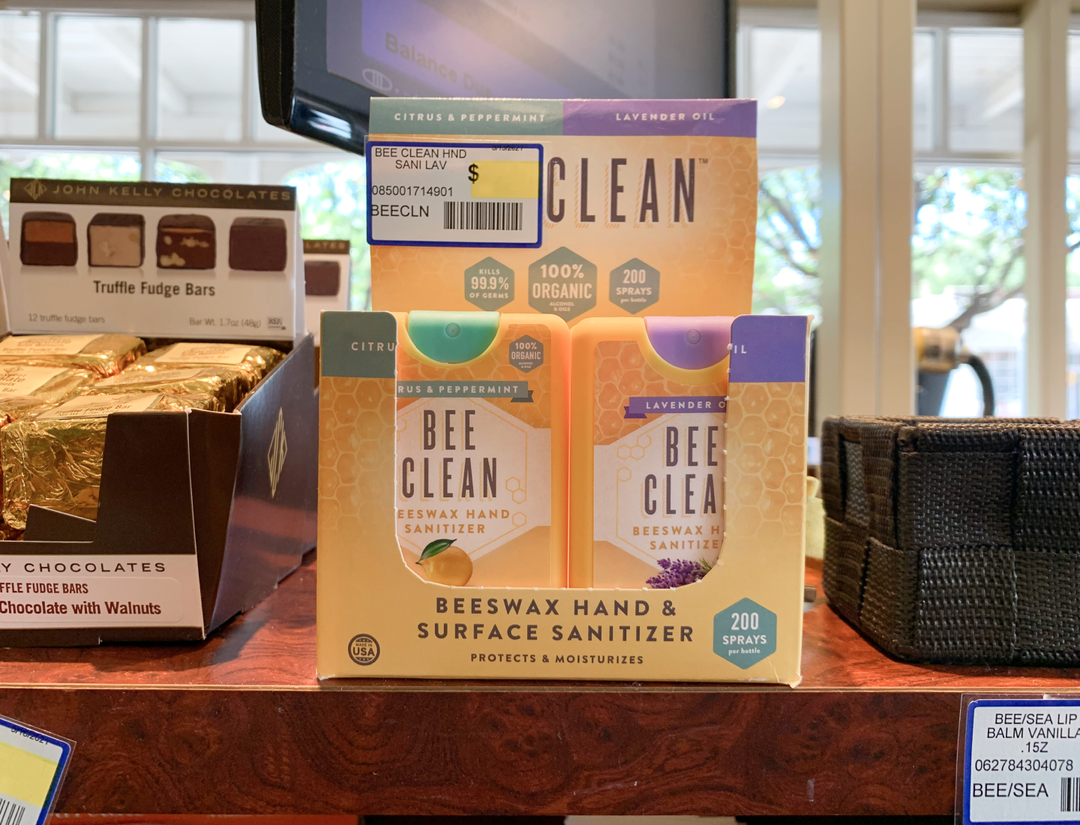Bee Clean Organic Beeswax Hand Sanitizer - Mini Case