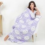 Reversible Happy Cloud Blanket