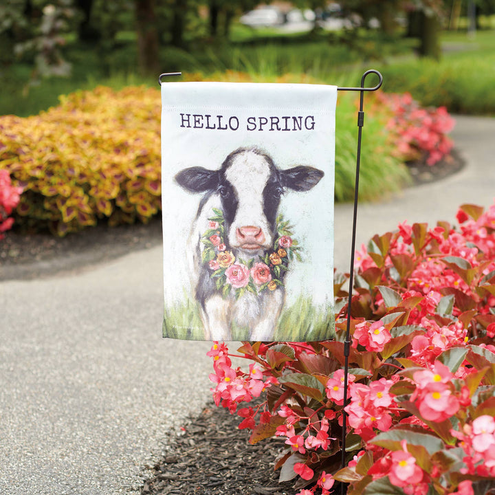 Hello Spring Garden Flag