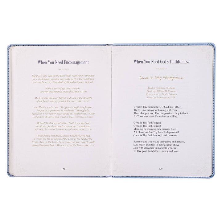 Devotional Hope that Endures Faux leather